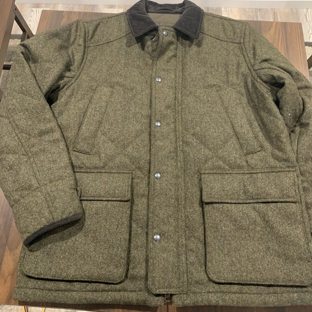 JCrew Wool Field Jacket with Corduroy Collar *NEW*